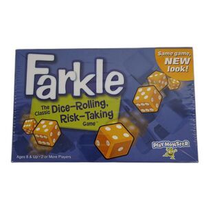 FARKLE Dice Game New Sealed PlayMonster Classic Risk Taking Family Game